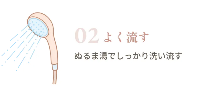 よく流す